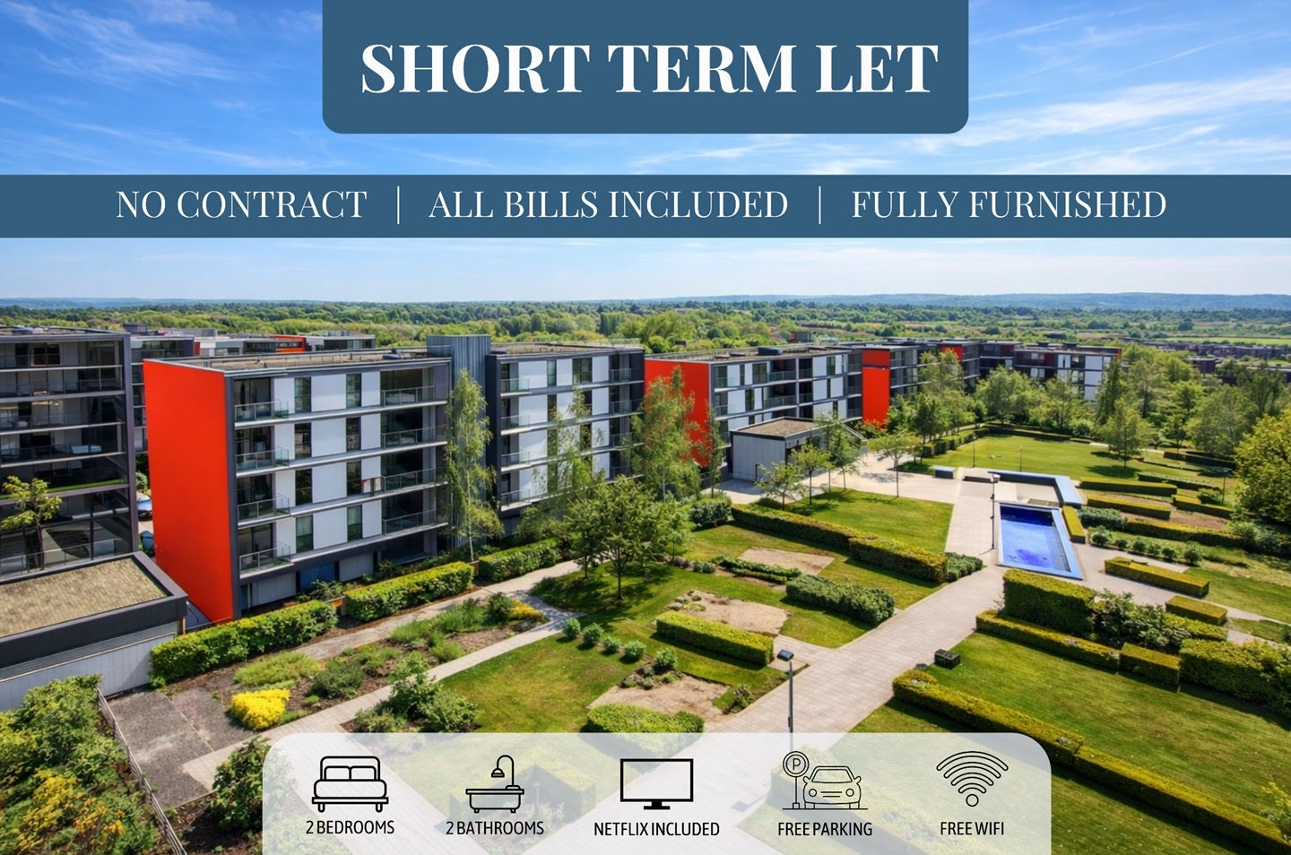 Flat Avebury Boulevard in Milton Keynes