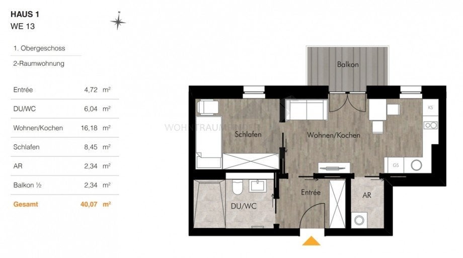 Wohnung Unritzstraße in Chemnitz