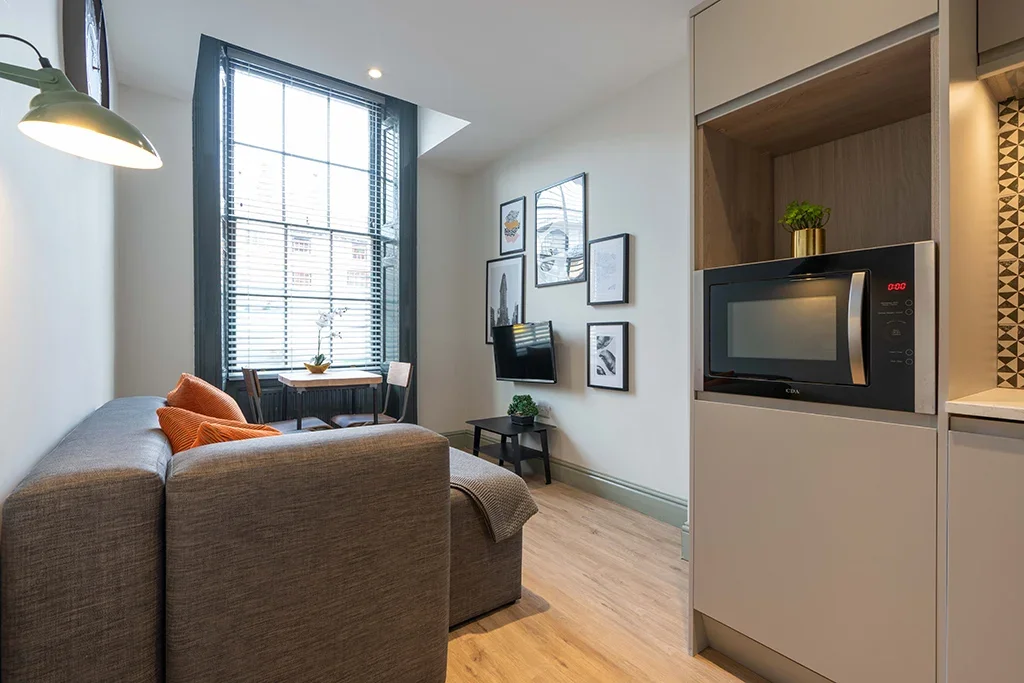 Flat Mount Pleasant in Liverpool