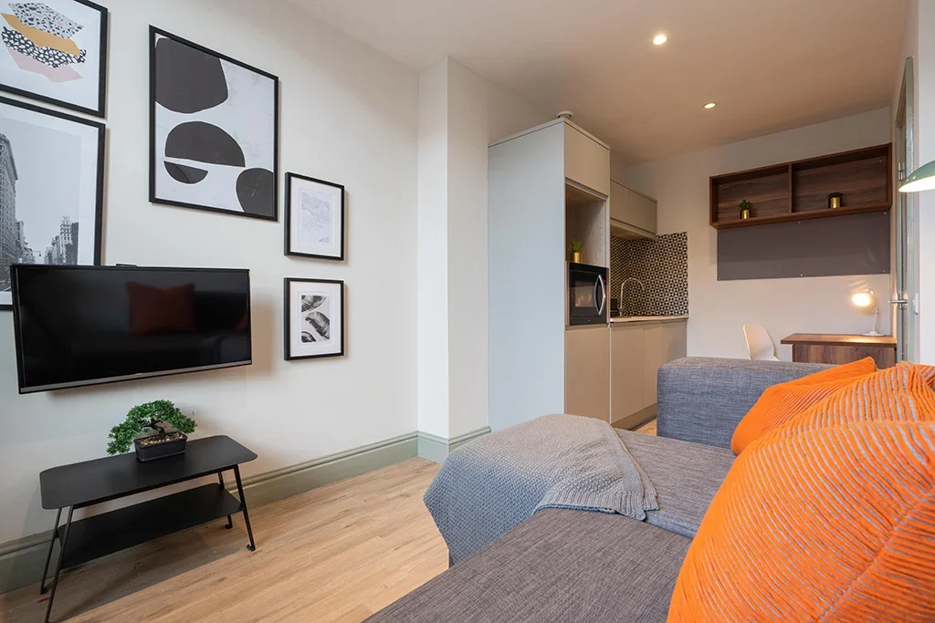 Flat Mount Pleasant in Liverpool