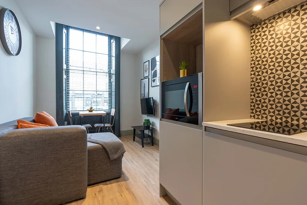Flat Mount Pleasant in Liverpool