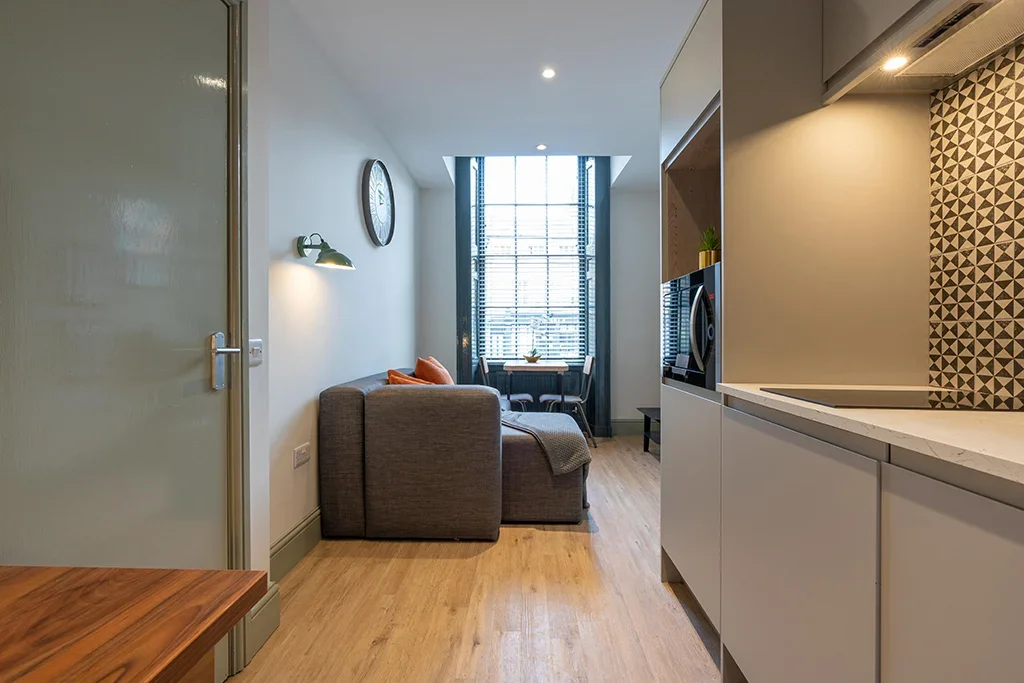 Flat Mount Pleasant in Liverpool