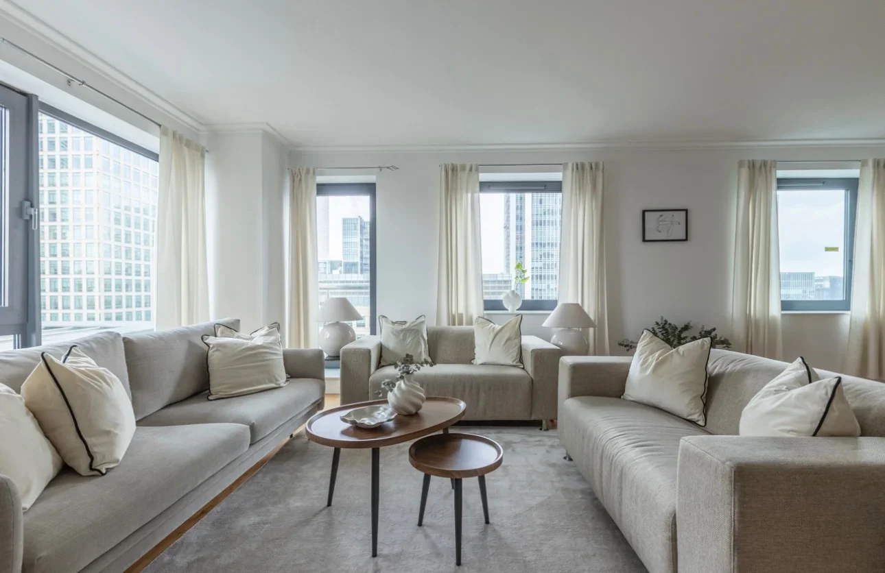 Flat South Quay Square in Greater London