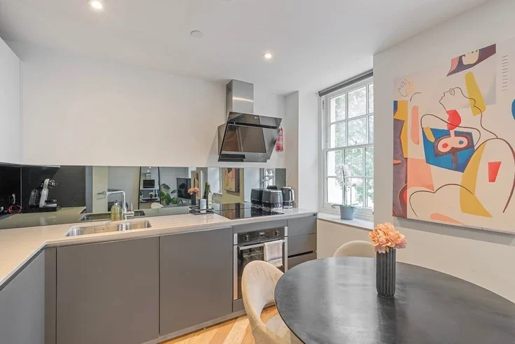 Flat Percy Passage in City of Westminster