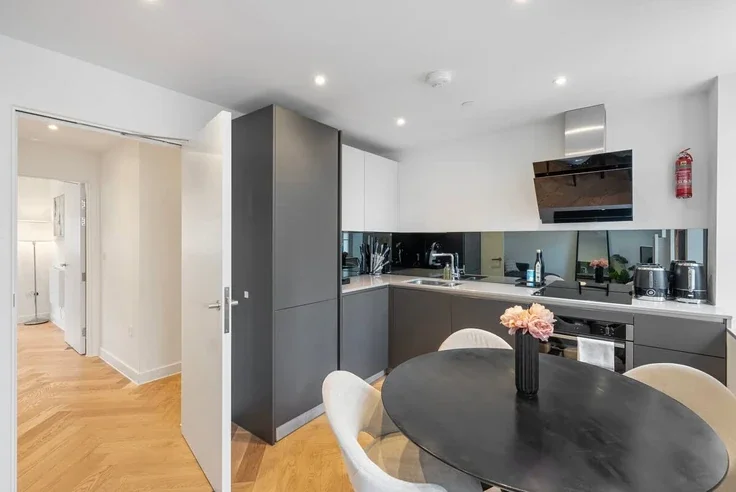 Flat Percy Passage in City of Westminster