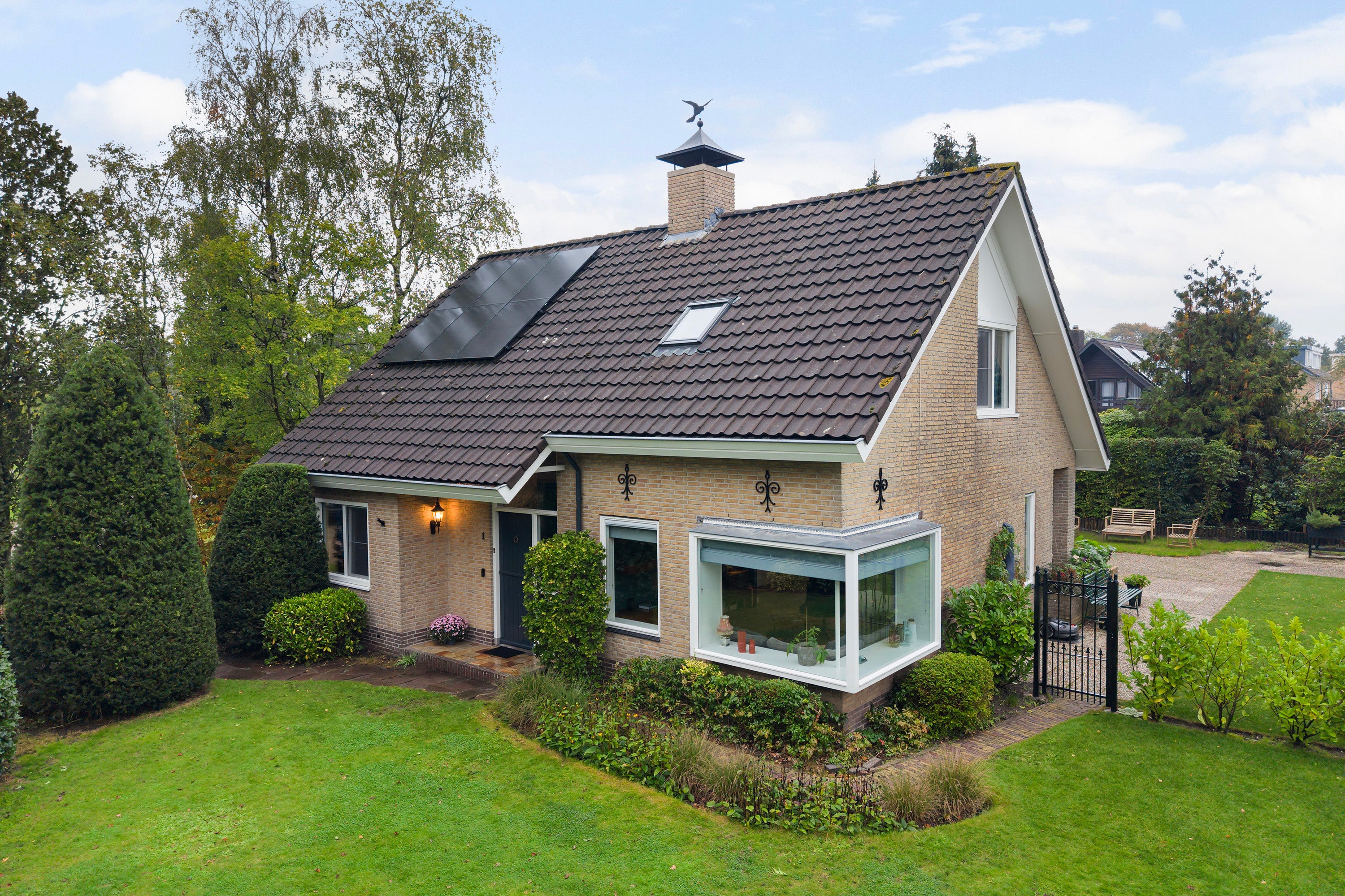 Huis Fûgelweide 1 in Hurdegaryp