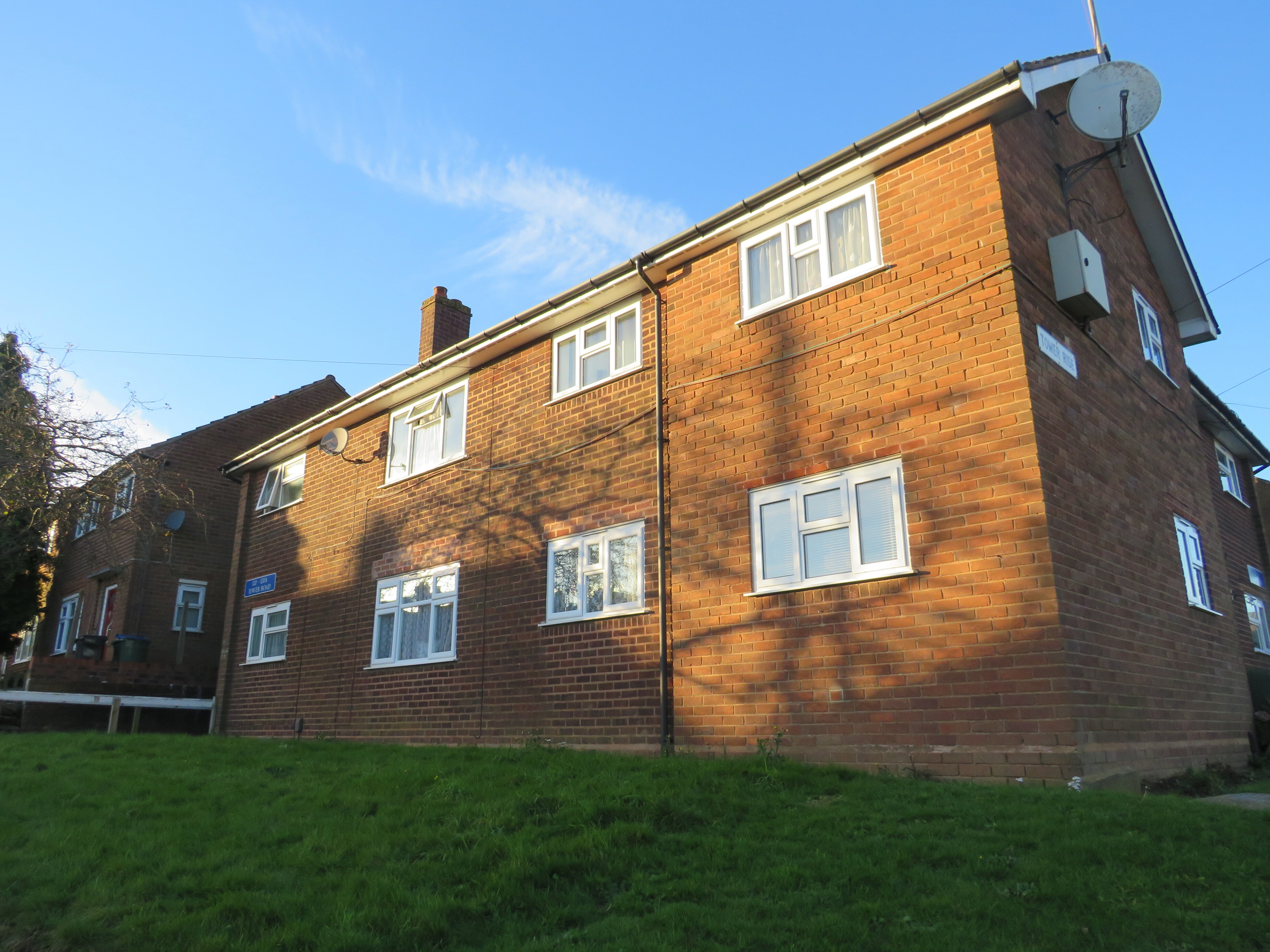 Flat Tower Road in Sandwell