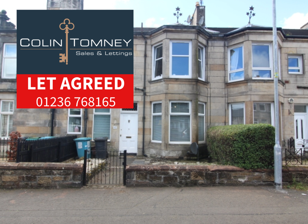 Flat Corsewall Street in Coatbridge
