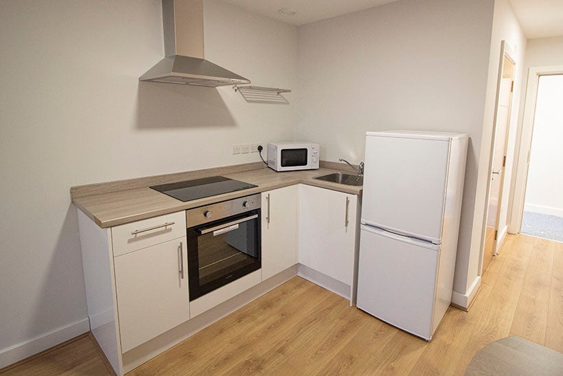 Flat Clare Street in Nottingham