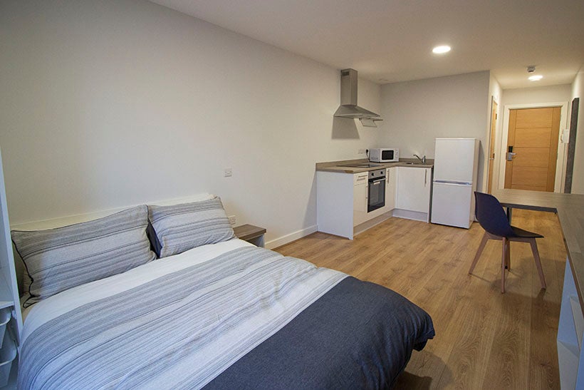 Flat Clare Street in Nottingham