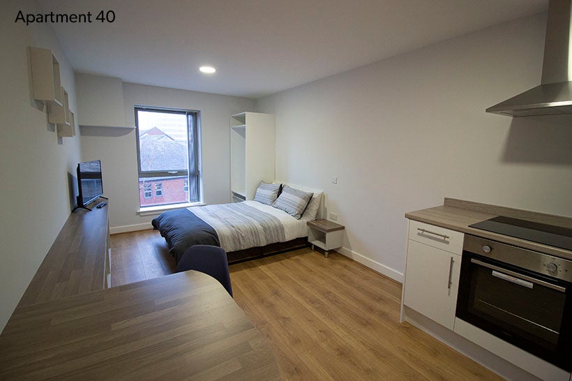Flat Clare Street in Nottingham