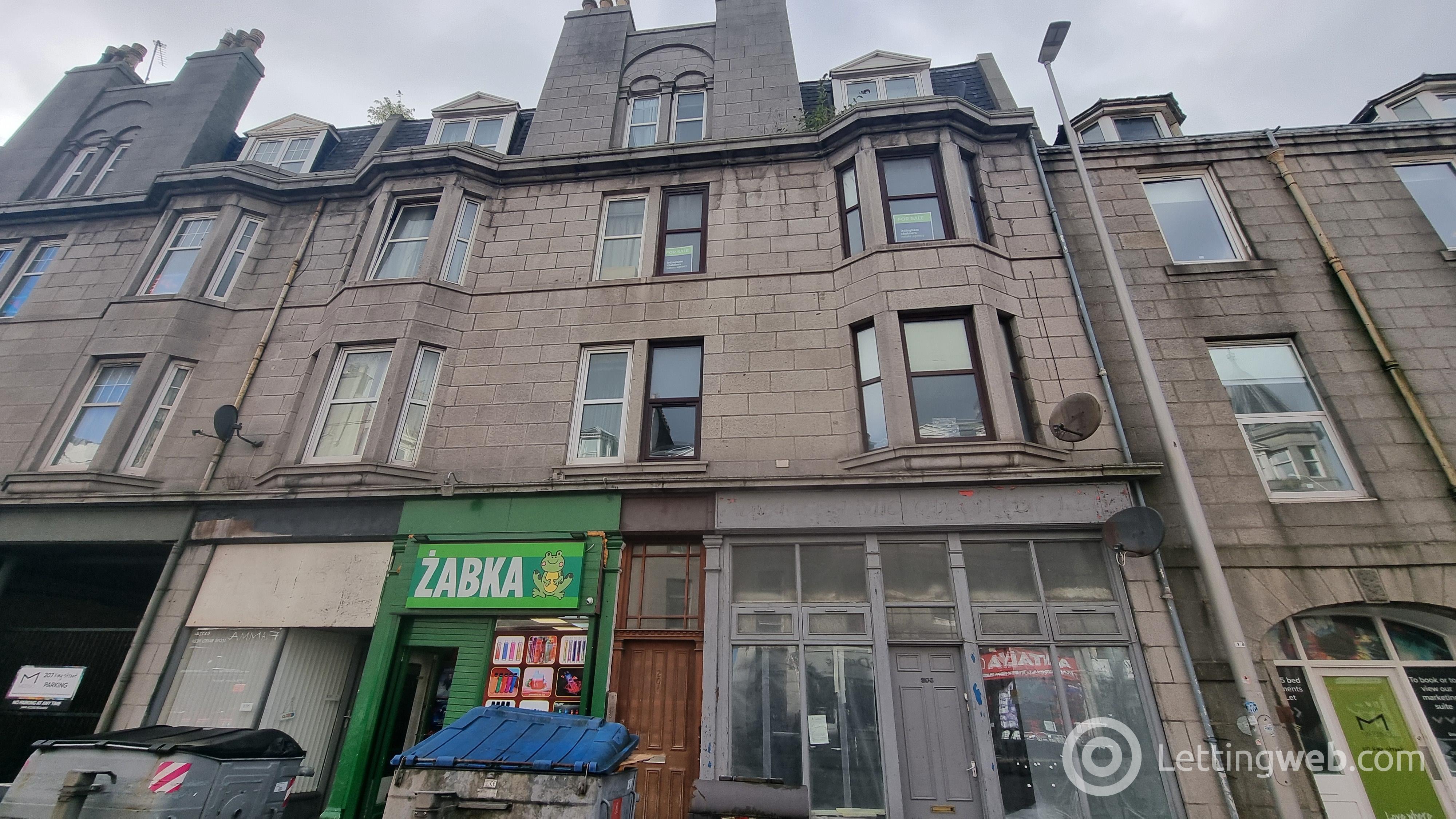 Flat King Street in Aberdeen City