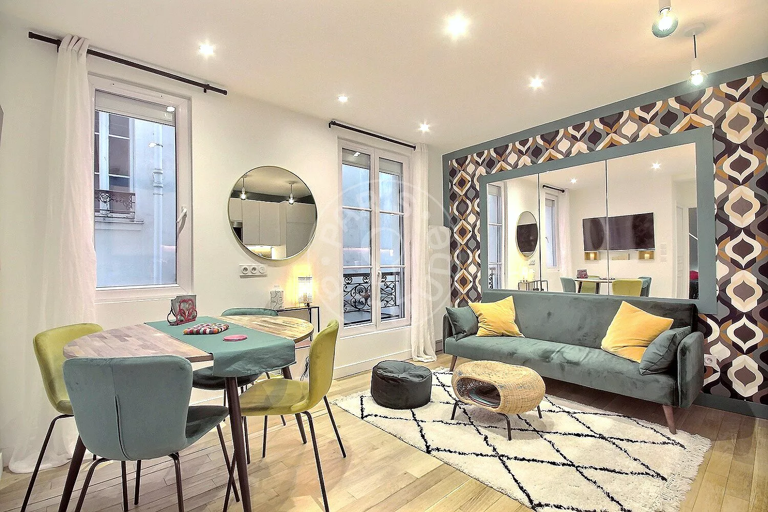 Flat Rue Titon in Paris