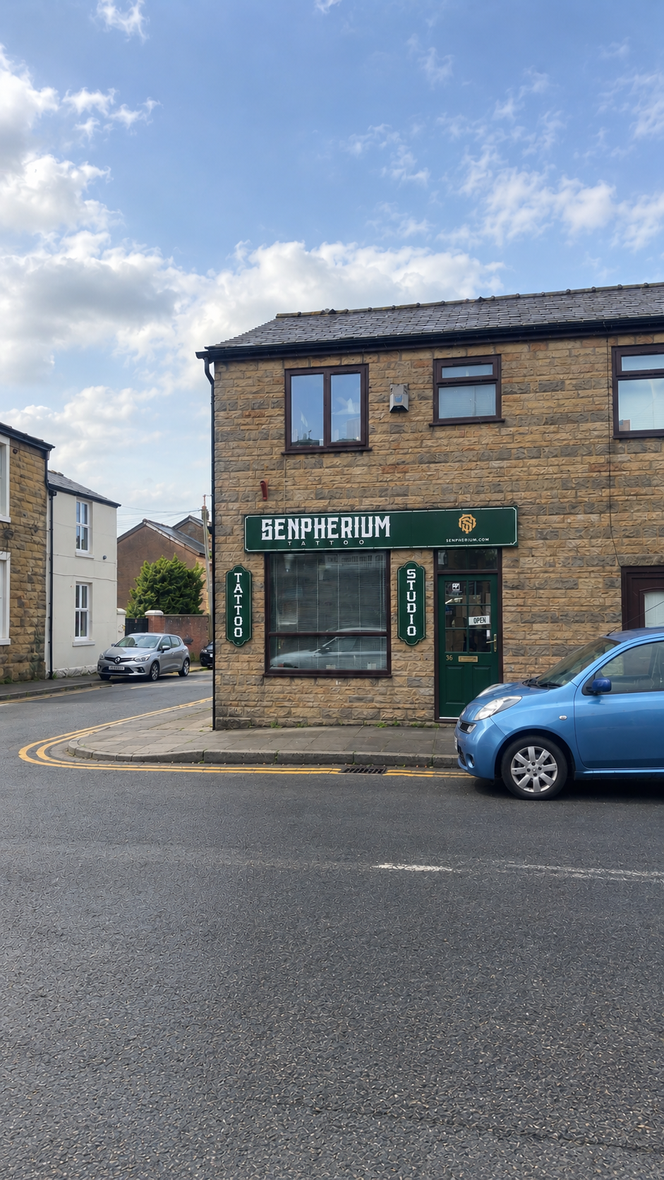 Flat Derby Road in Ribble Valley