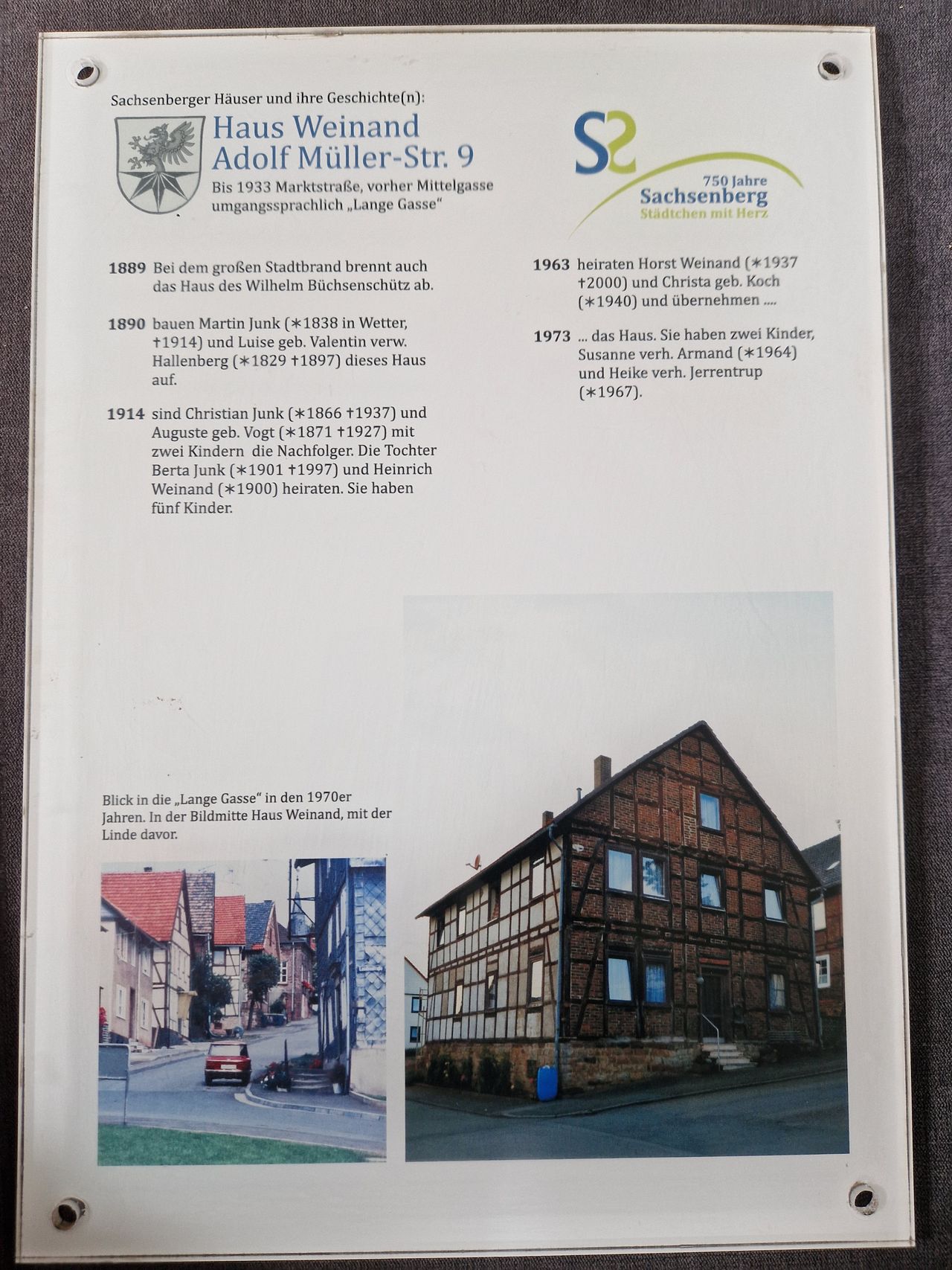Wohnung Adolf-Müller-Straße in Sachsenberg
