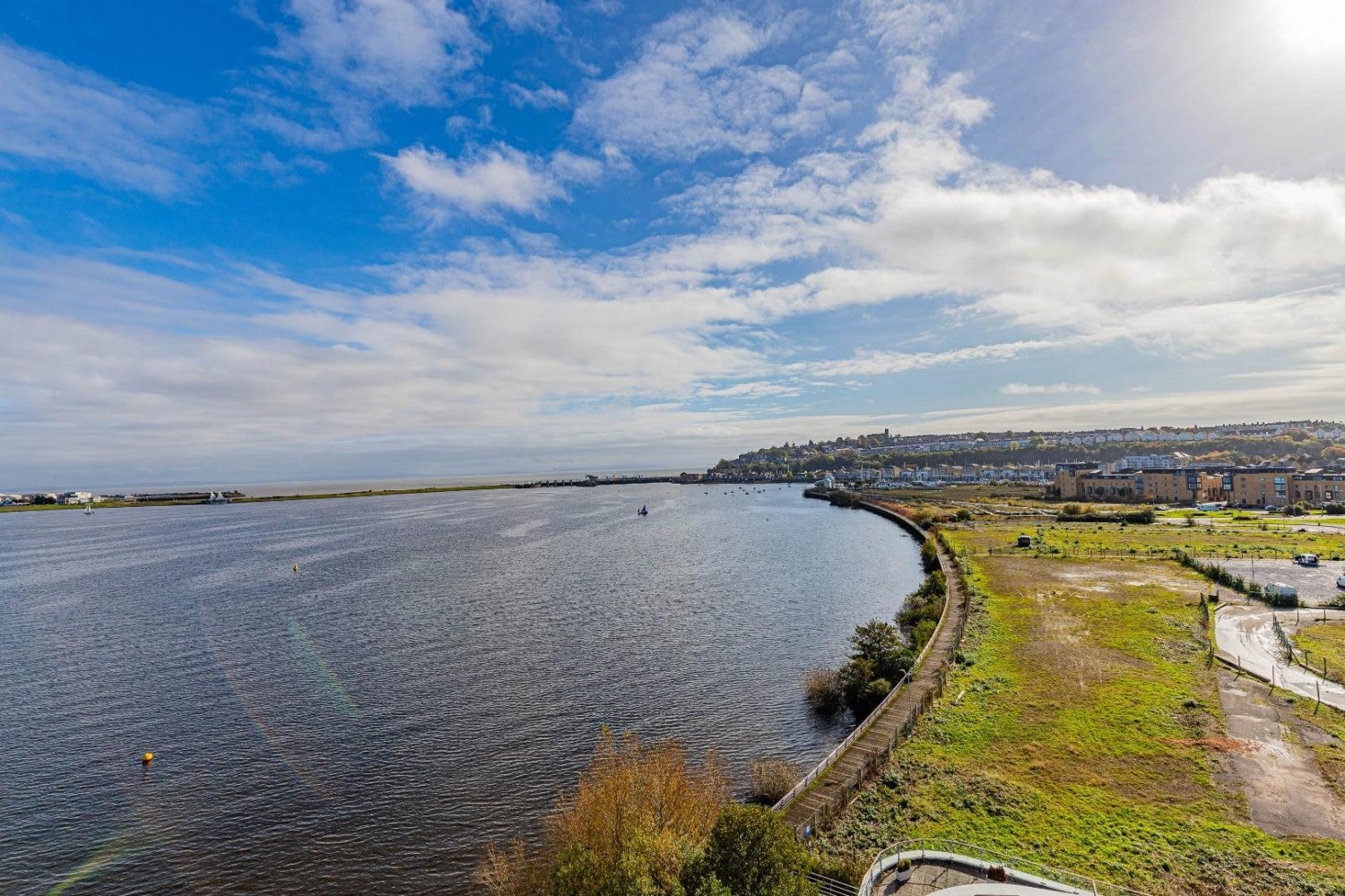 Flat Ferry Road in Cardiff