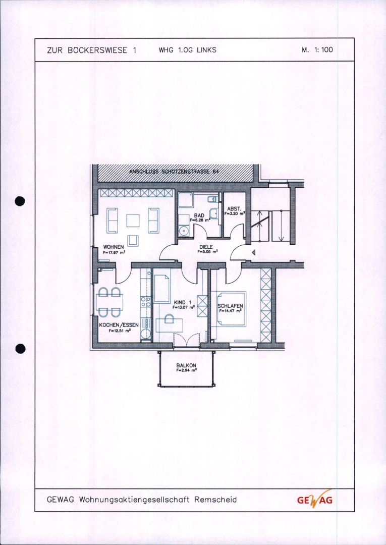 Wohnung Zur Böckerswiese in Remscheid