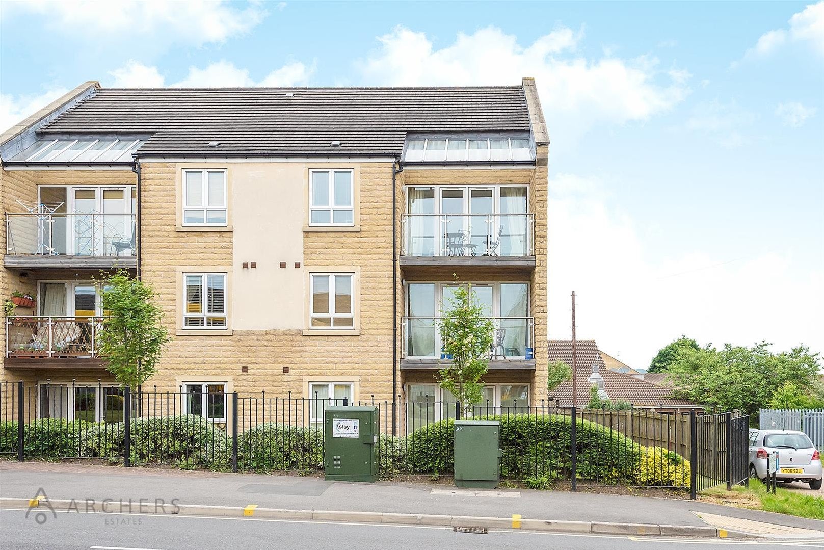 Flat Northfield Court in Sheffield