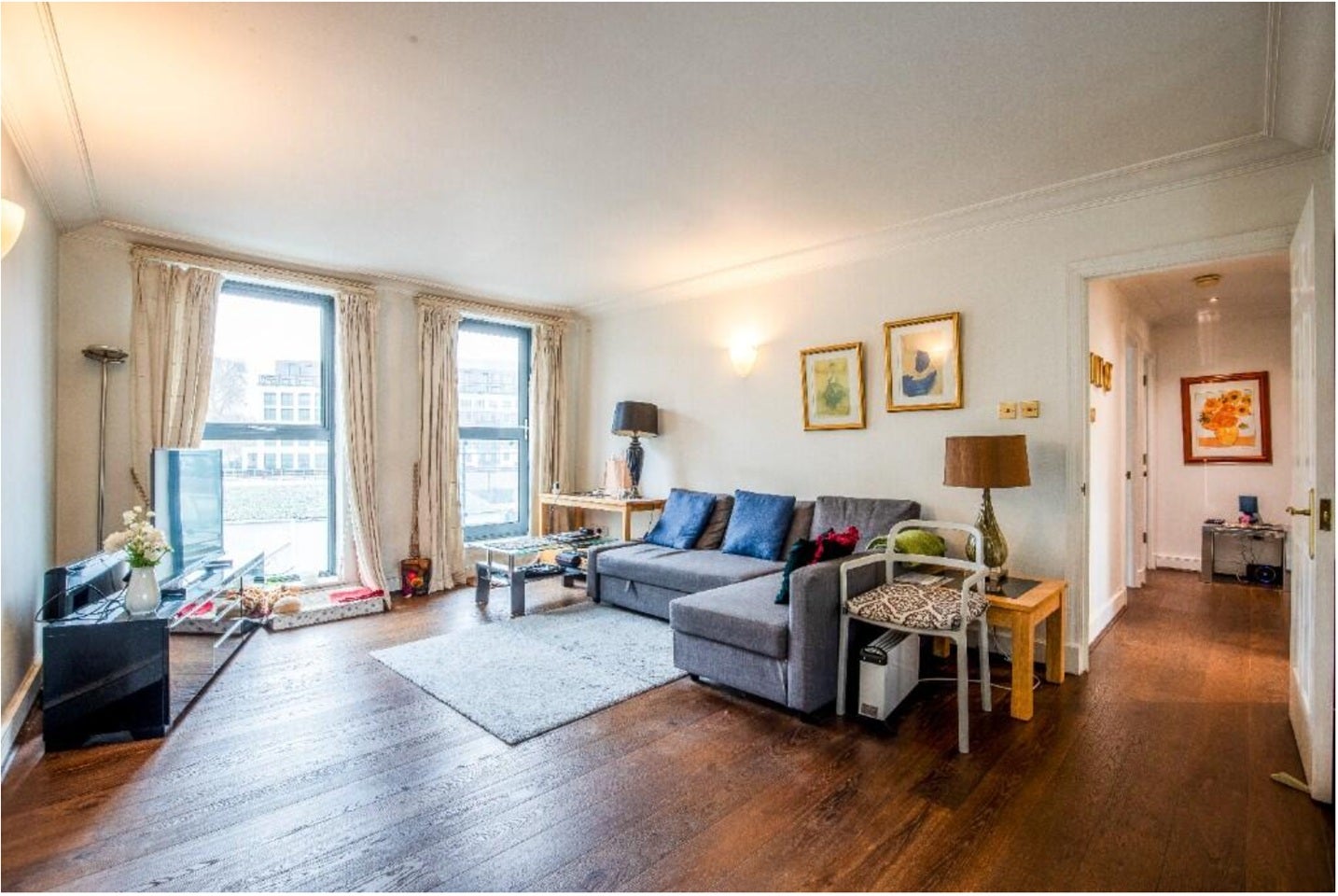 Flat Ebury Bridge Road in City of Westminster