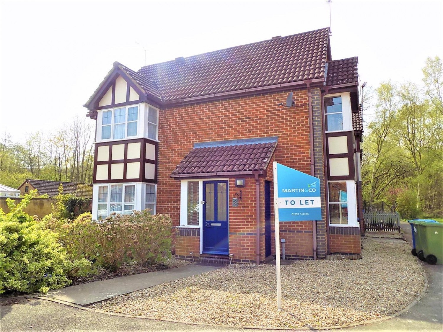 House Fleet Road in Rushmoor