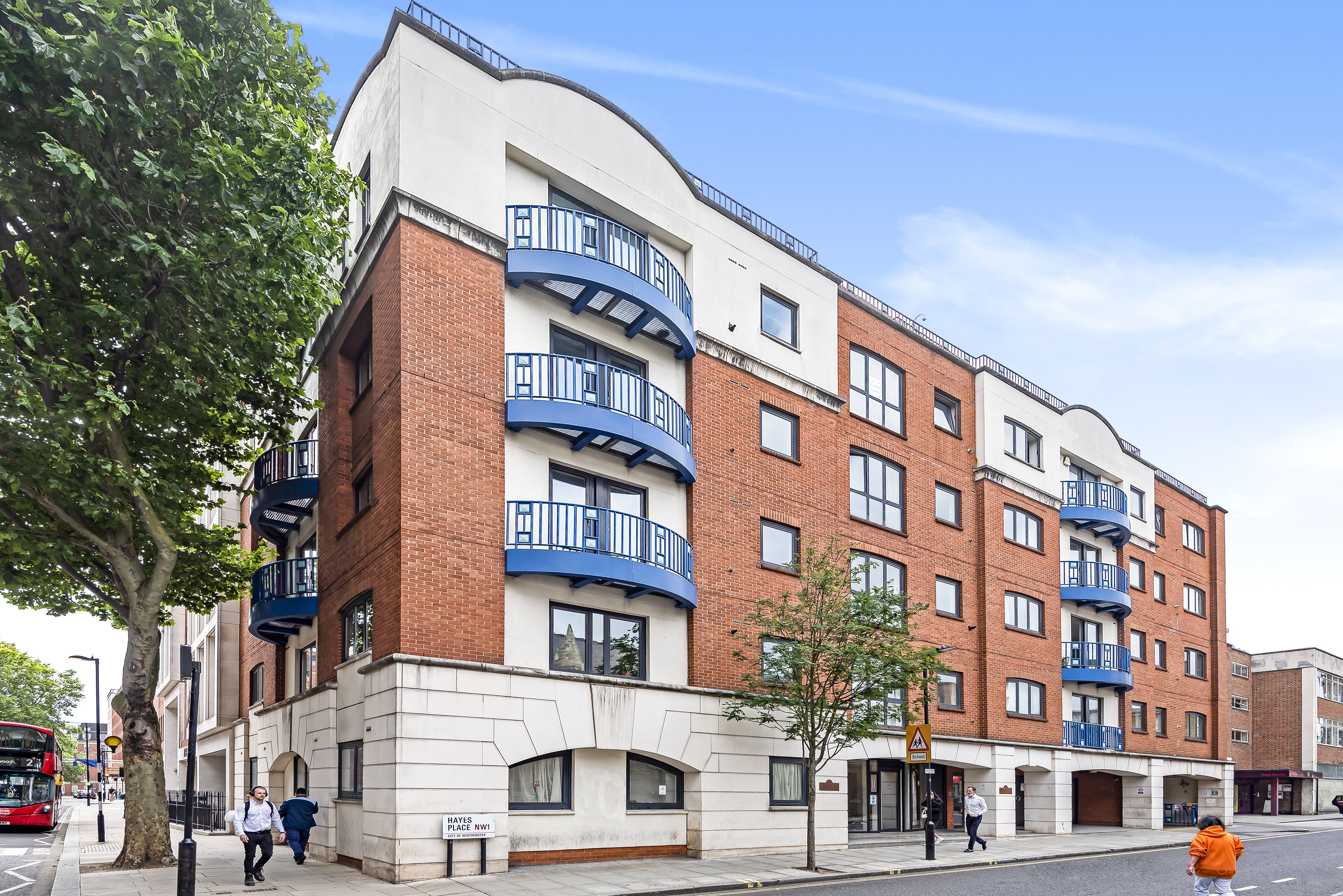 Flat Hayes Place in City of Westminster