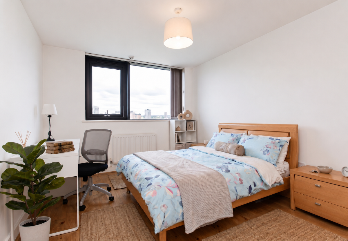 Flat Blackwall Way in Greater London