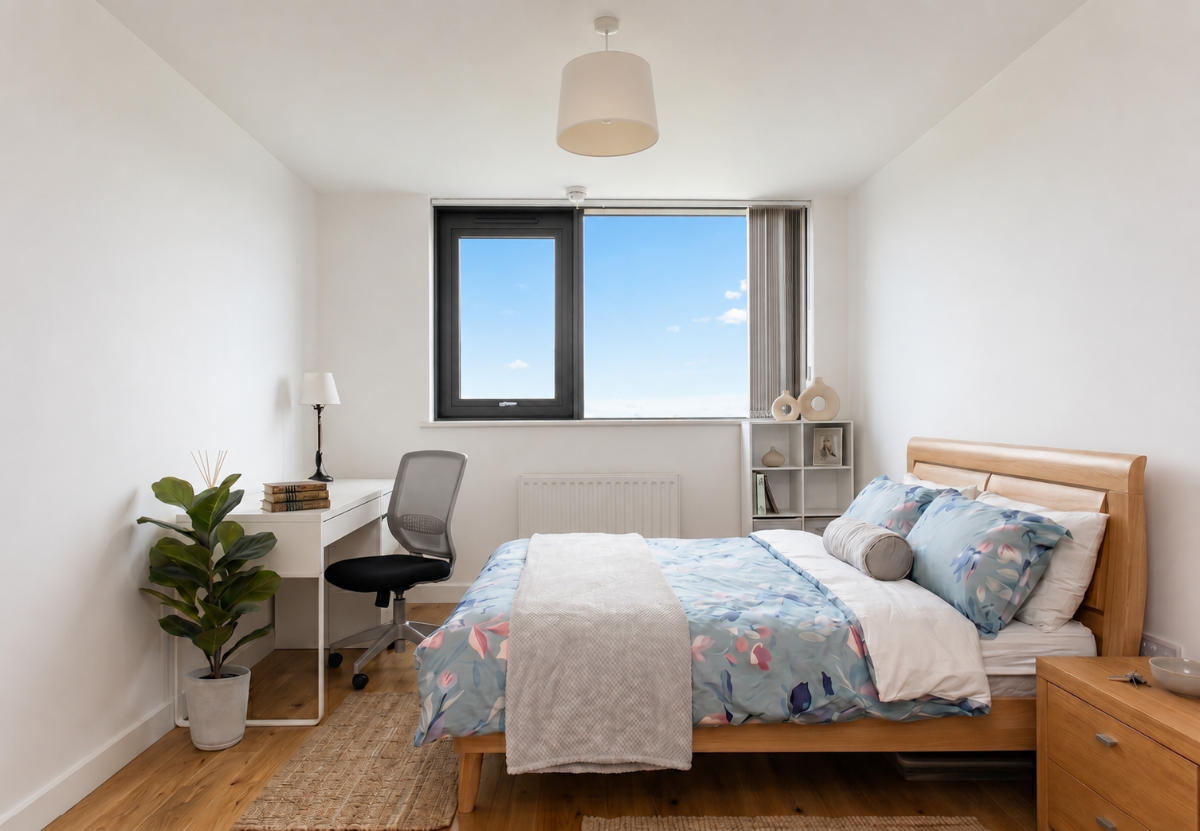 Flat Blackwall Way in Greater London
