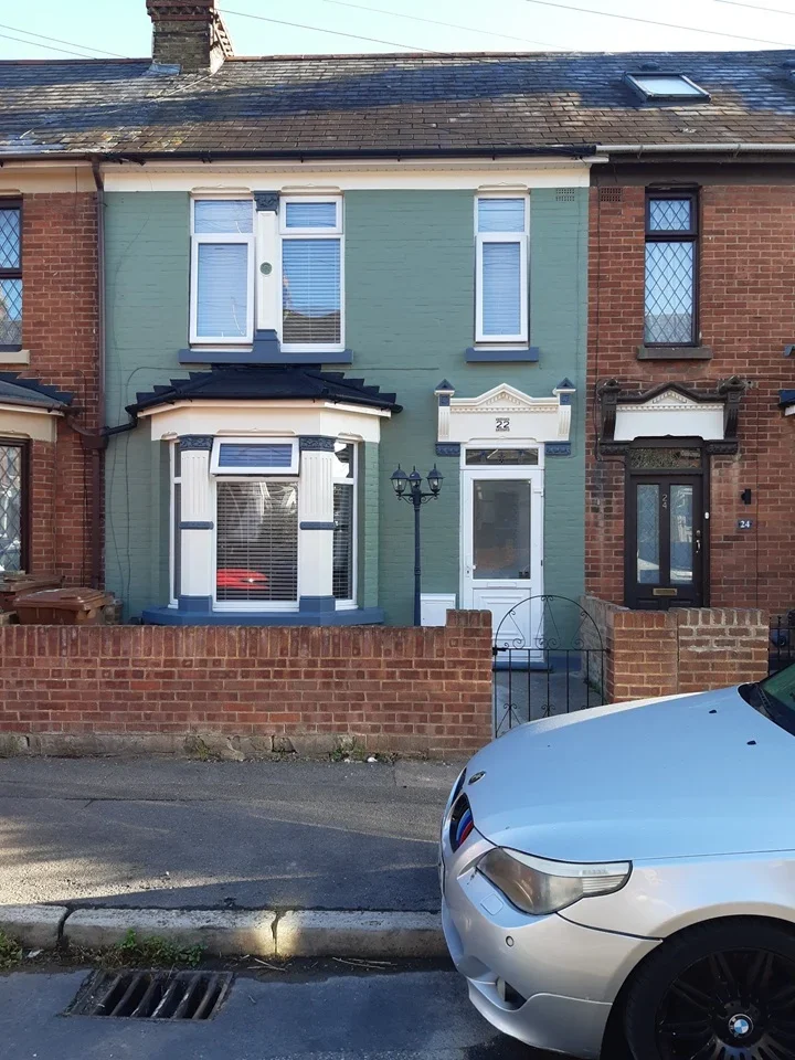 House Valley Road in Gillingham