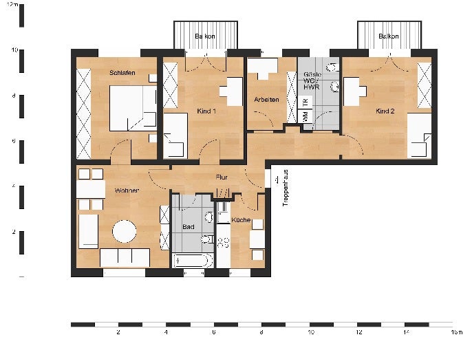 Wohnung Diesterwegring in Oschersleben