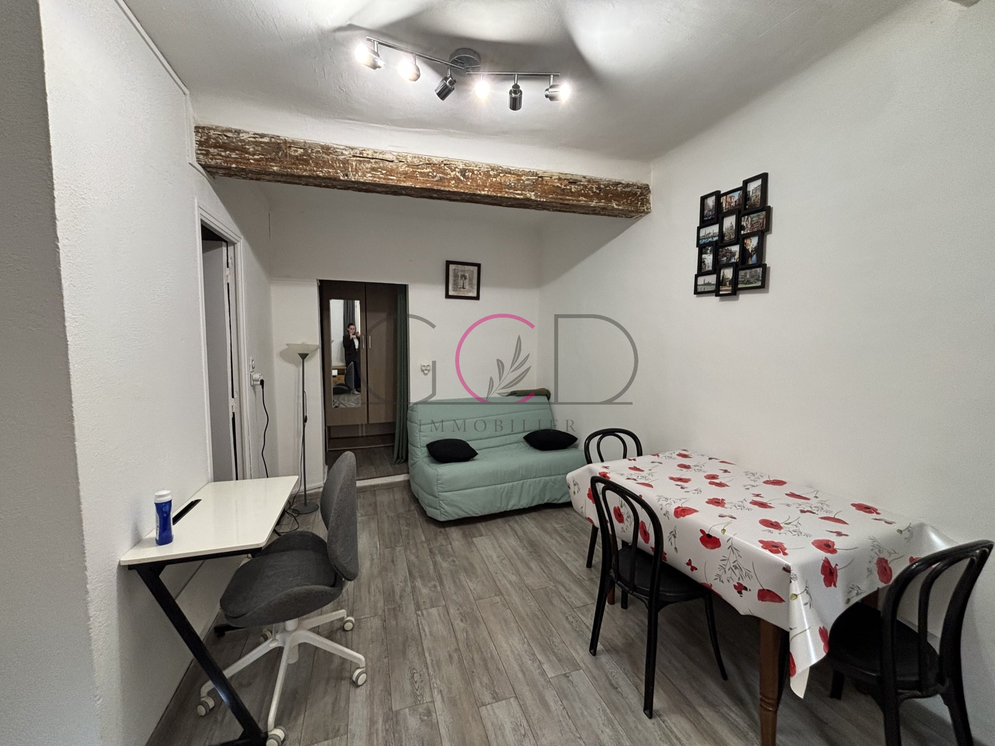 Chambre Rue Loubon à Aix-en-Provence