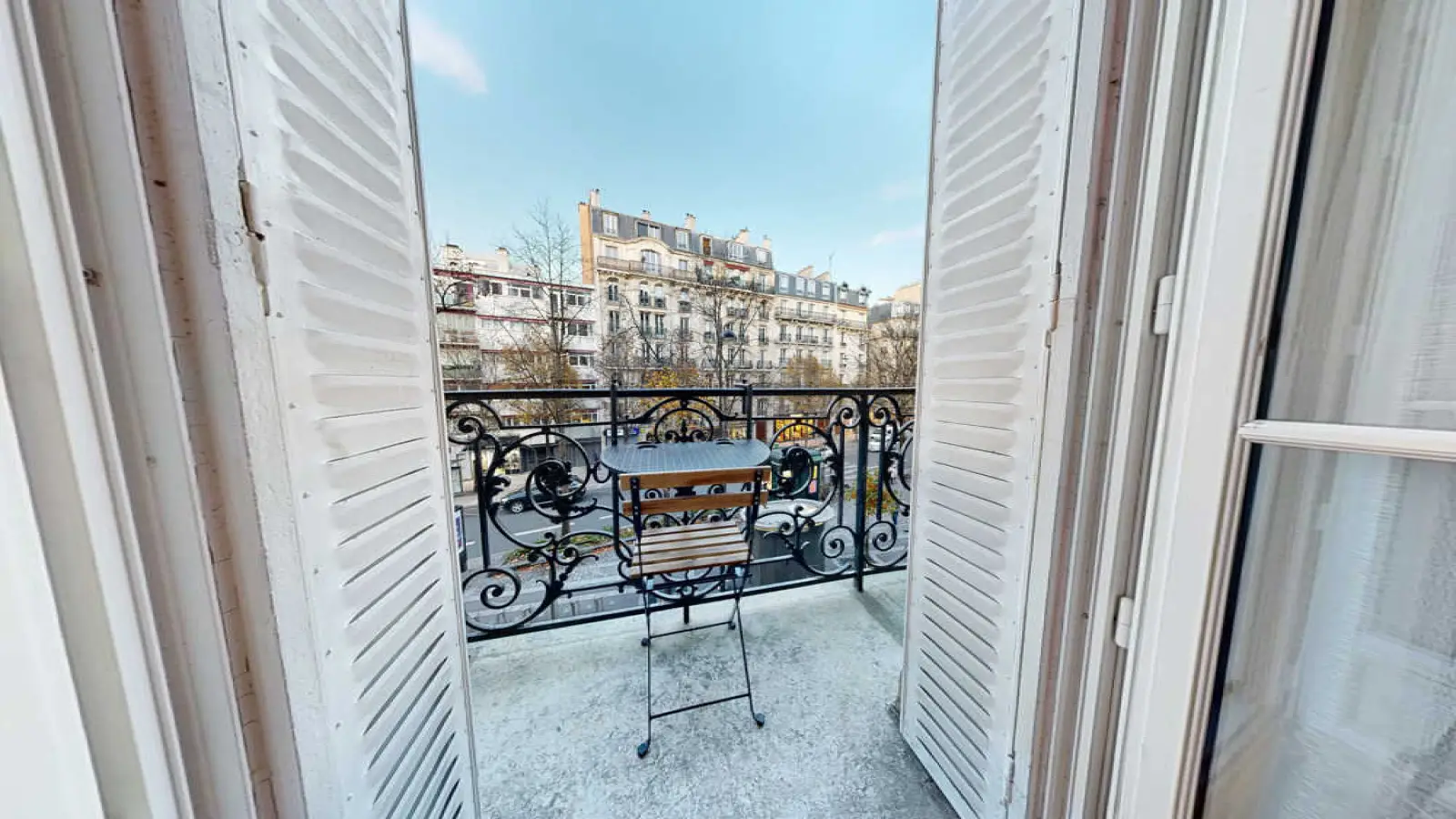 Chambre Rue des Cloÿs à Paris