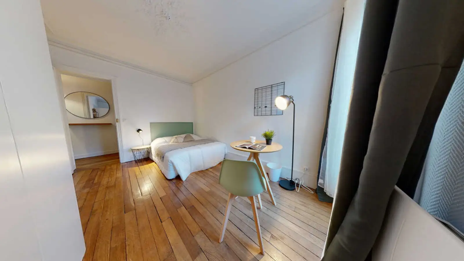 Chambre Rue des Cloÿs à Paris