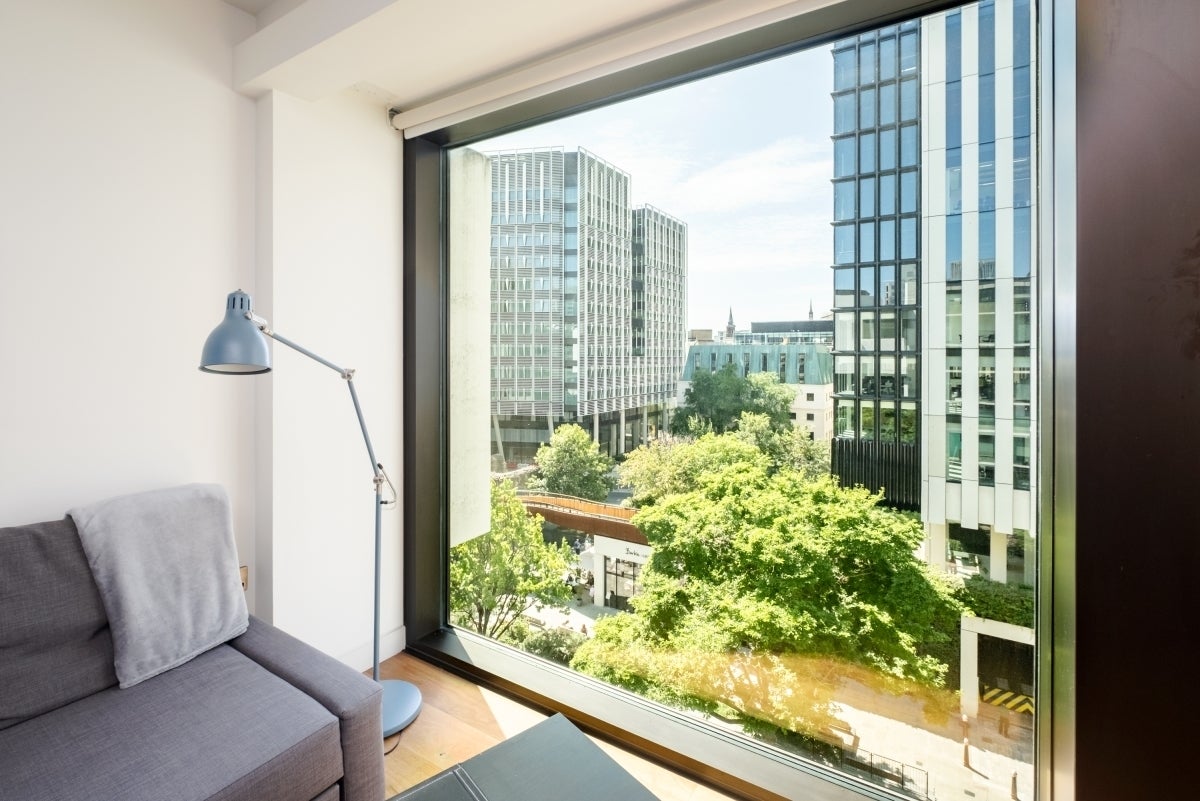 Flat Wood Street in City of London