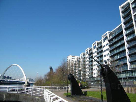 Flat Lancefield Quay in Glasgow