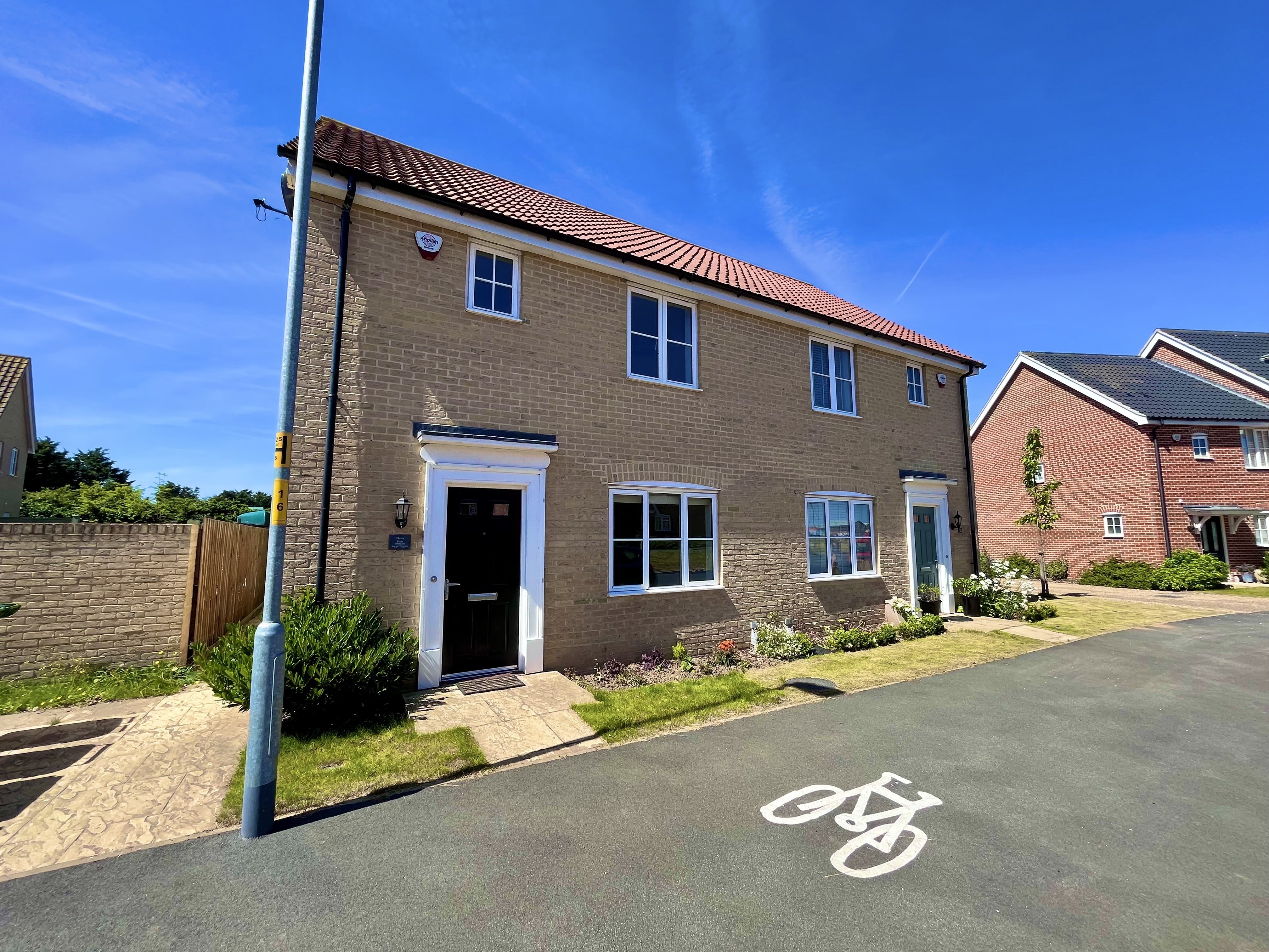 House Hornbeam Road in North Norfolk