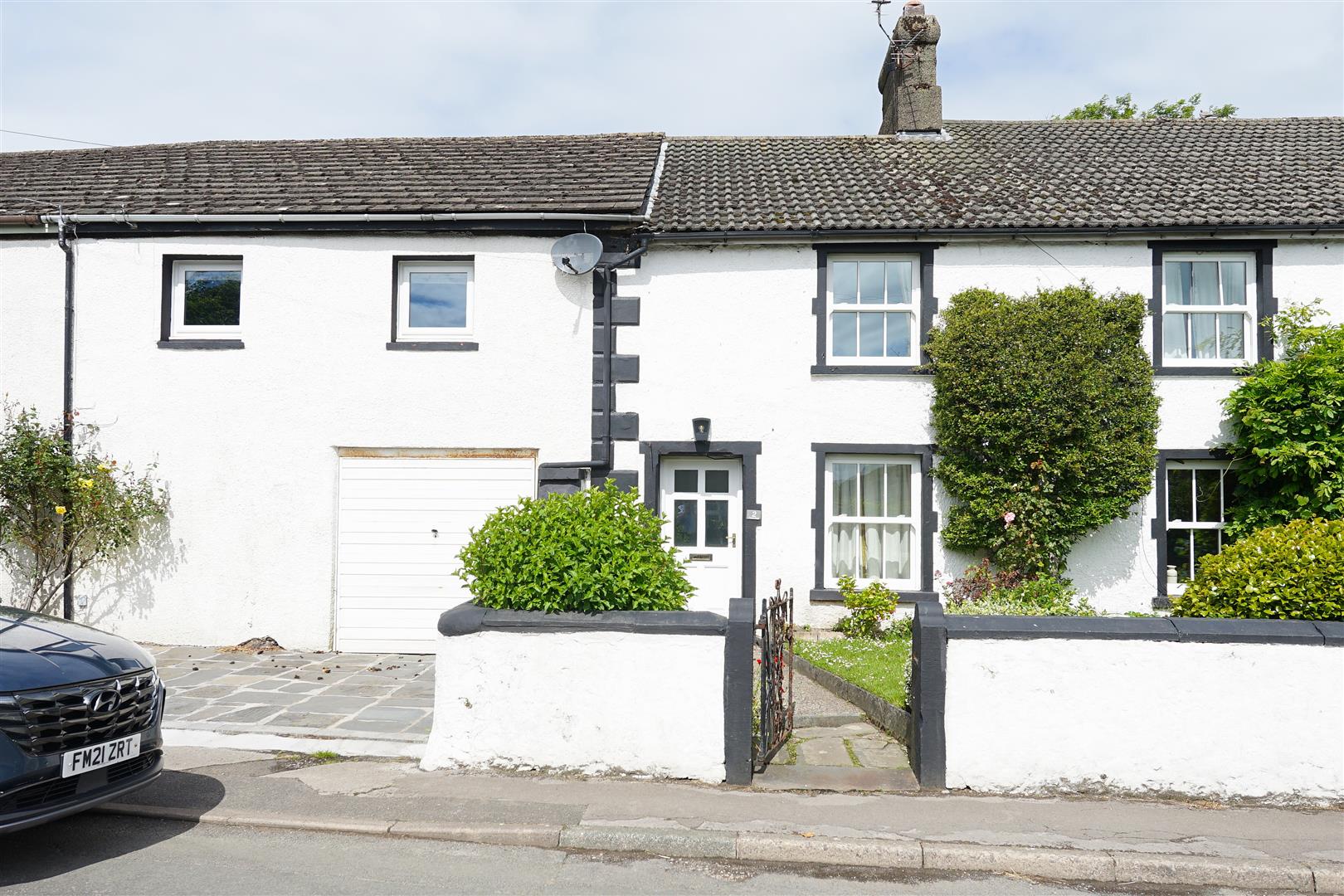 Flat Main Street in Millom