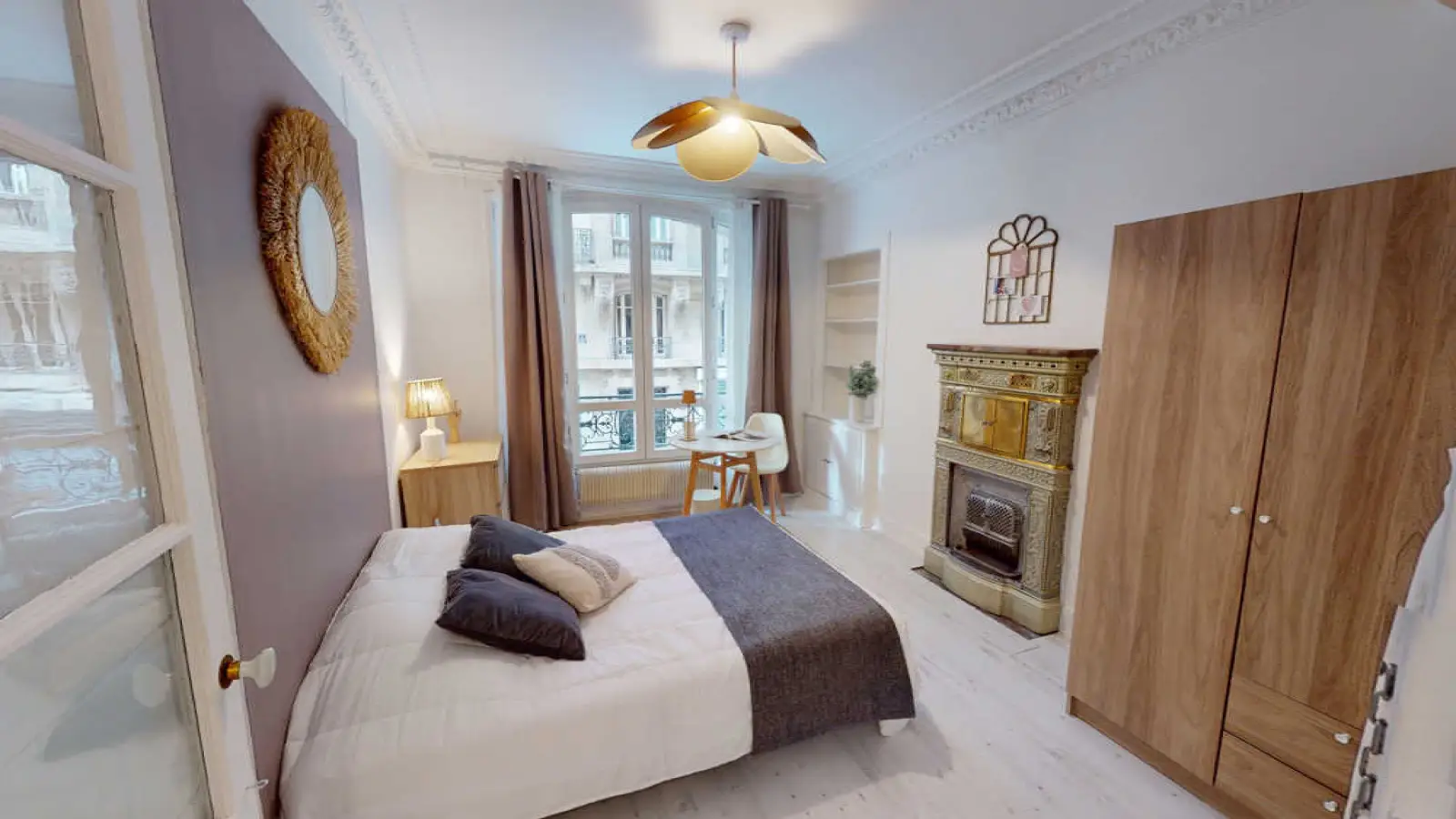 Chambre Avenue Jean Jaurès à Paris