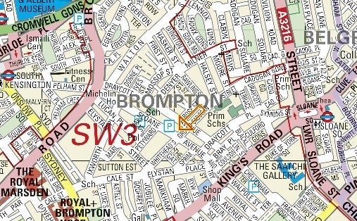 Flat Sloane Avenue in Greater London