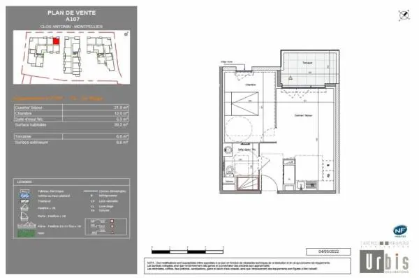 Appartement Rue des Bouissettes à Montpellier