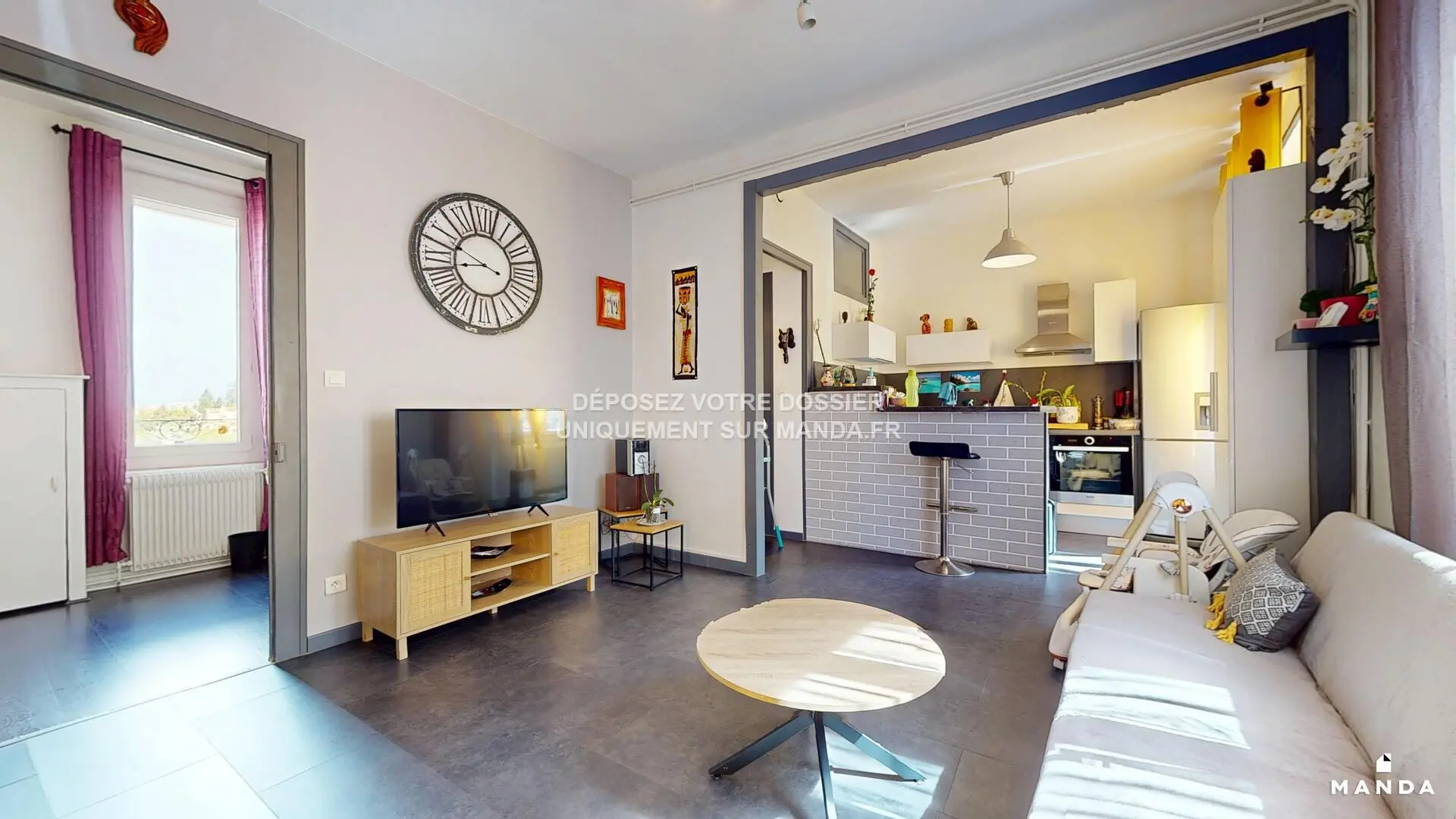 Appartement Rue Jean d'Auvergne à Saint-Étienne