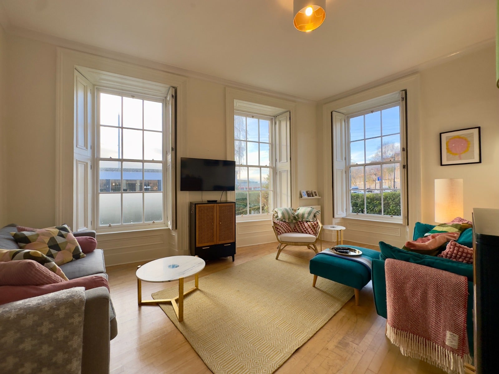 Flat St Vincent Crescent in Glasgow