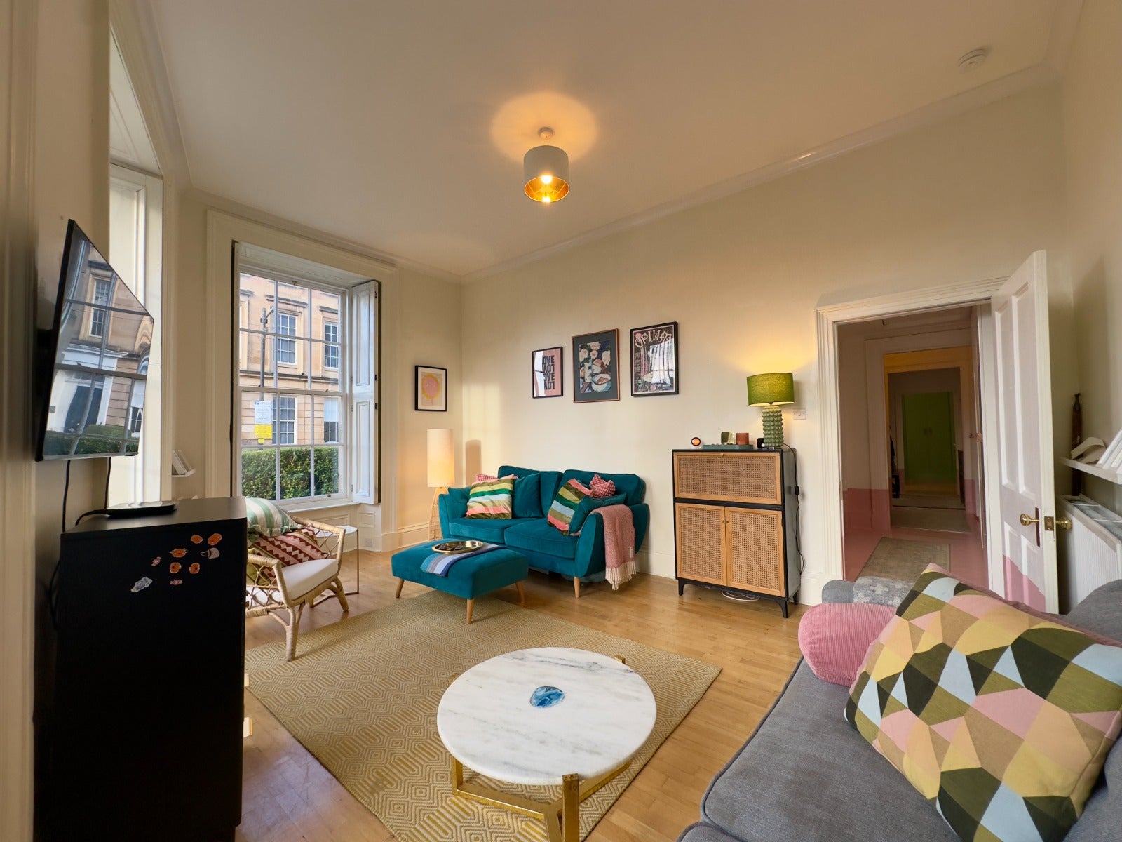 Flat St Vincent Crescent in Glasgow