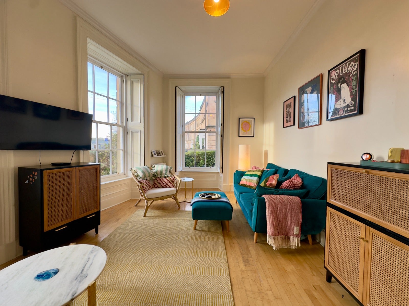 Flat St Vincent Crescent in Glasgow