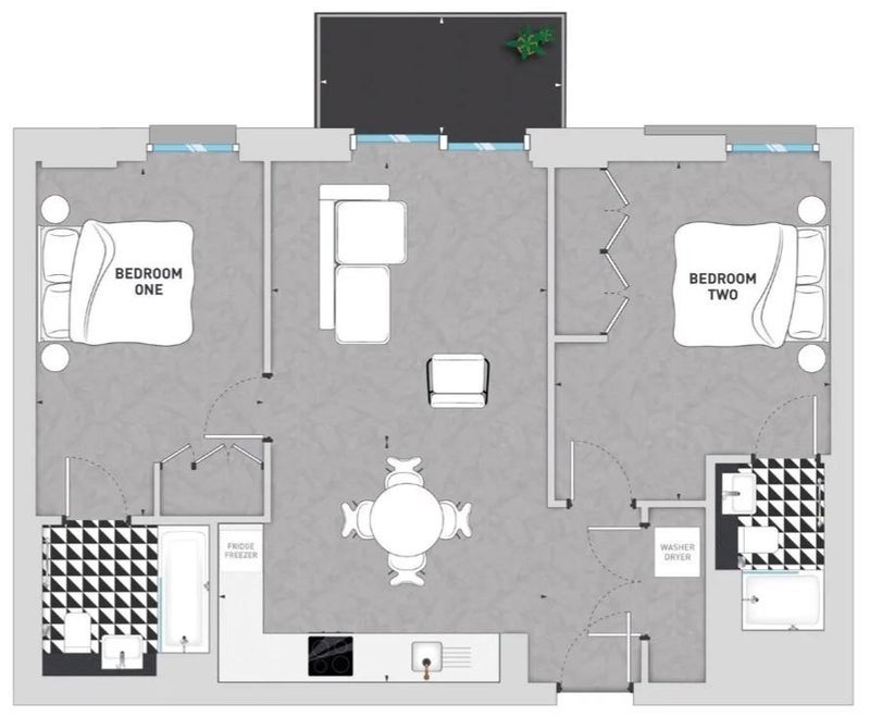 Room Wembley Park Boulevard in Greater London