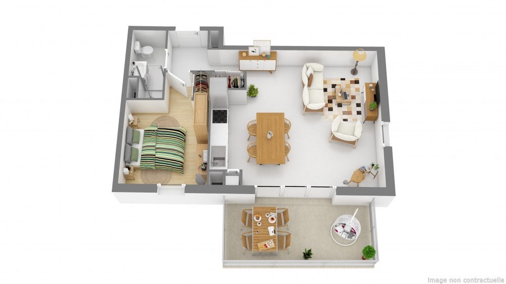 Flat Rue Victor Schoelcher in Carbon-Blanc