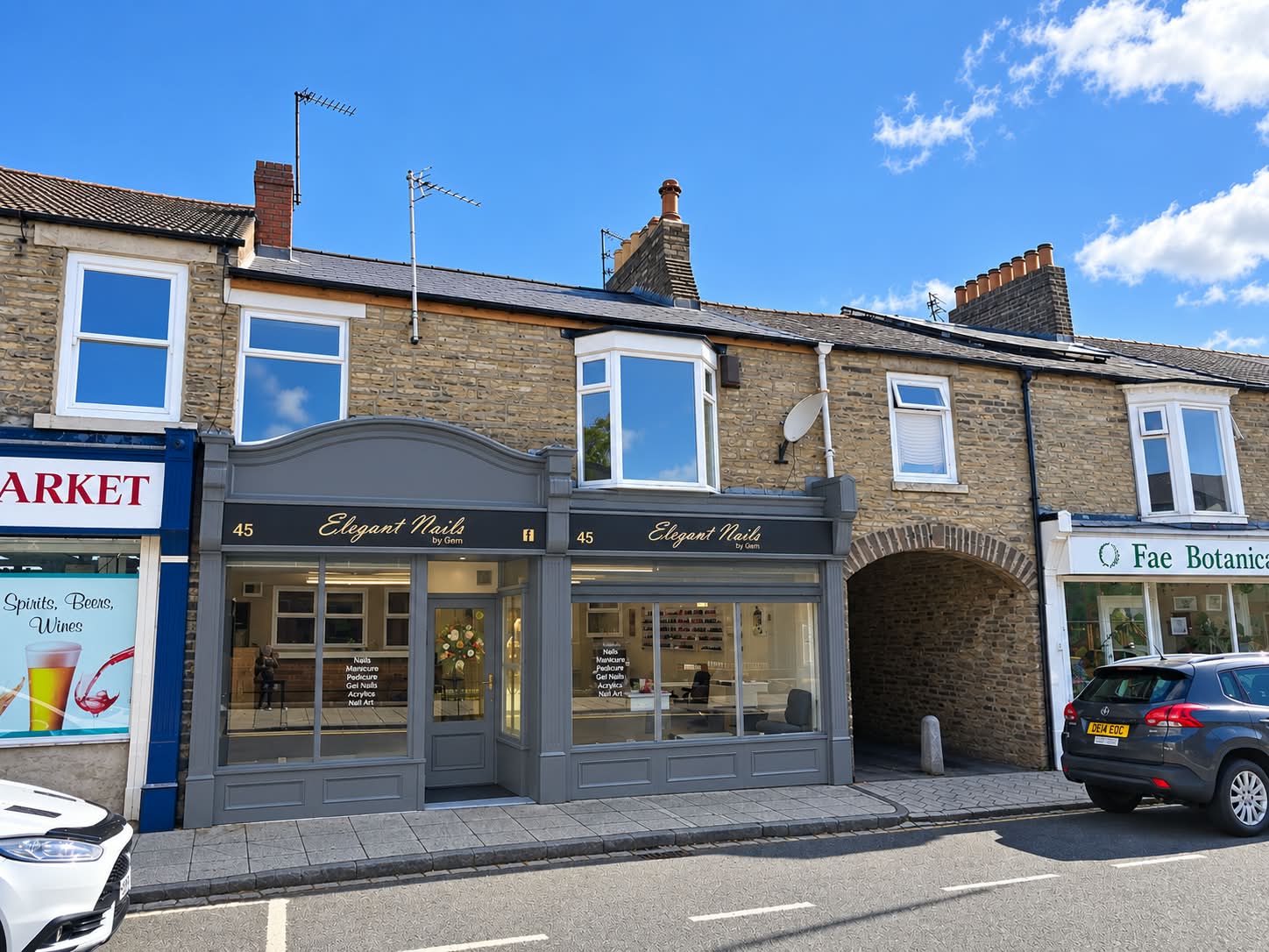 Flat Hope Street in Crook