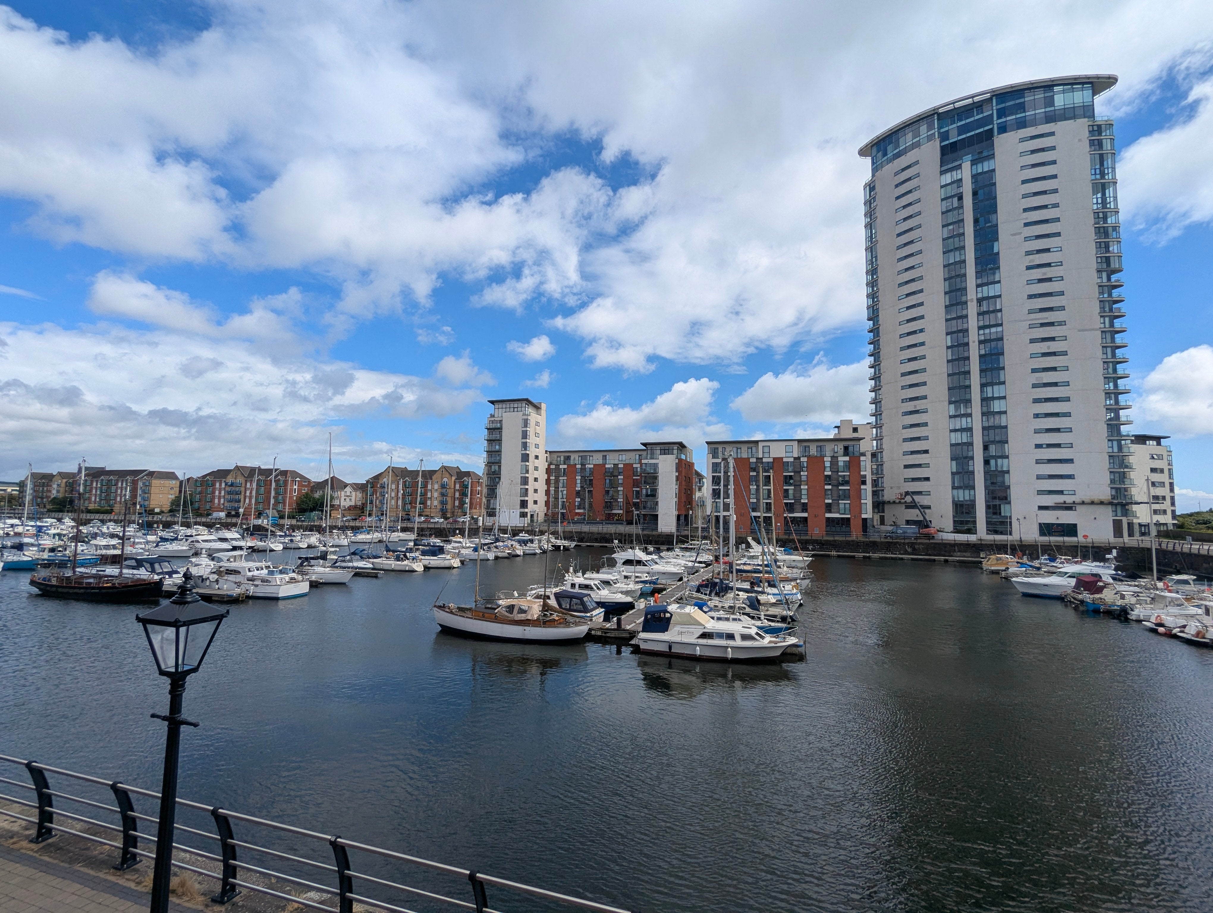 Flat Marine Way in Swansea