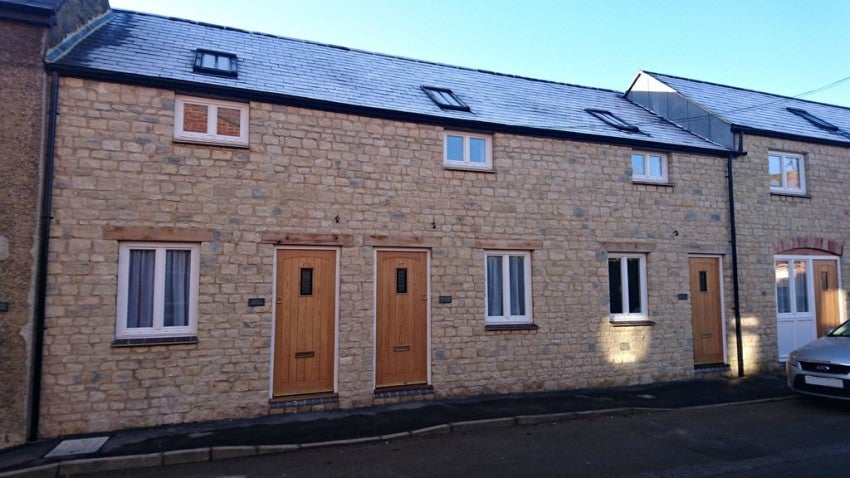 House Manor Road in Brackley