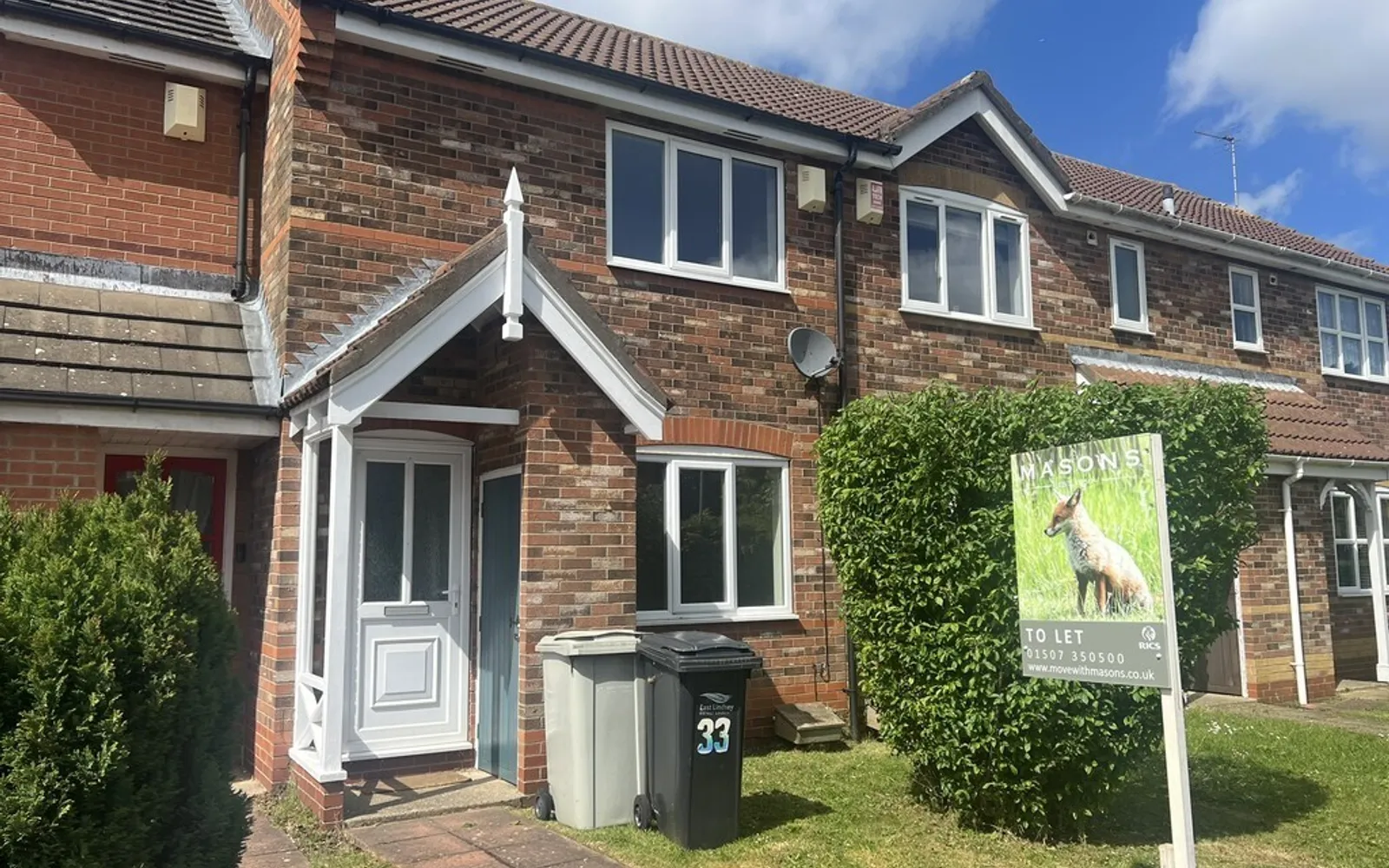 House Bramley Close in East Lindsey