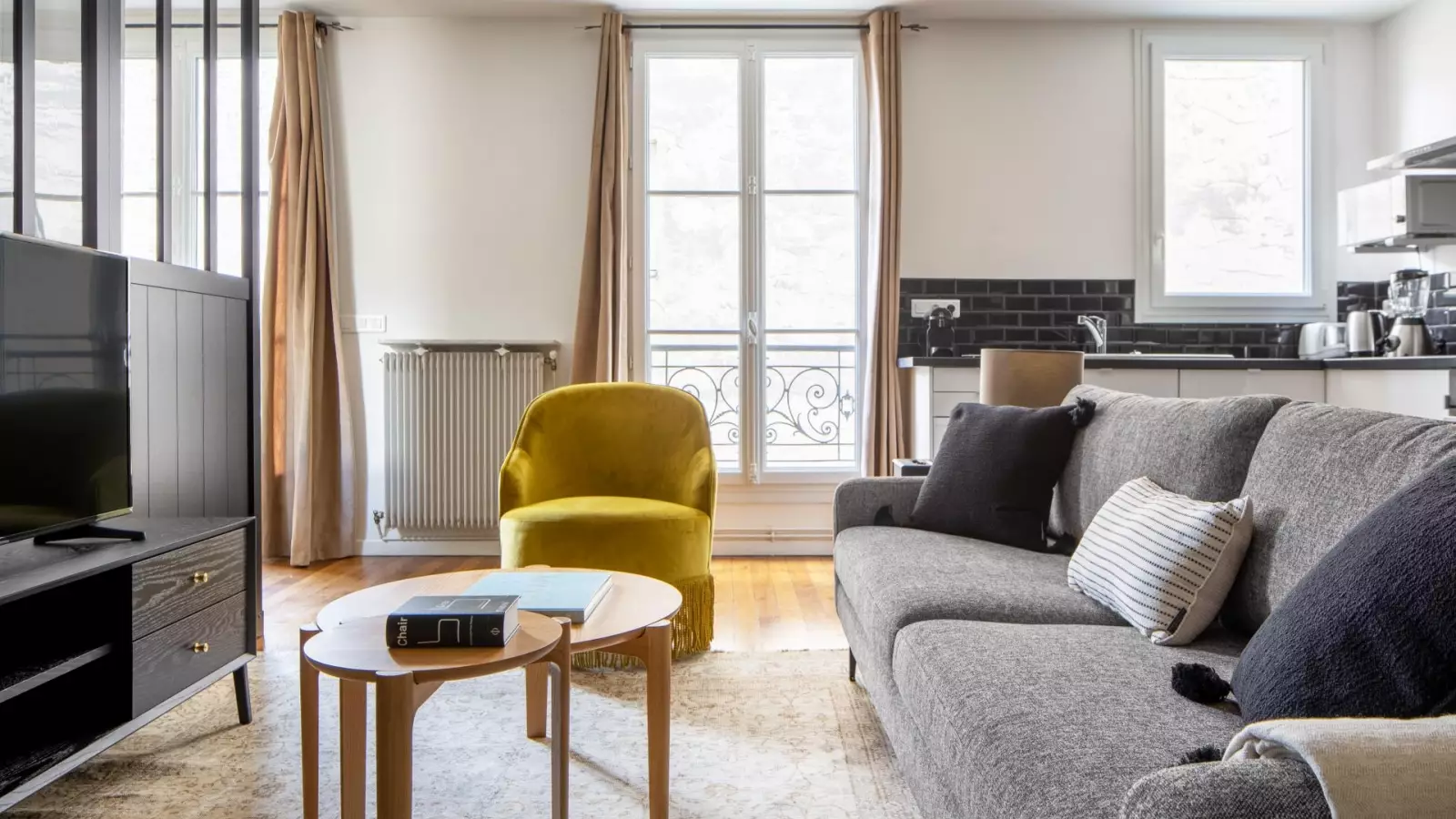 Flat Cité des Trois Bornes in Paris